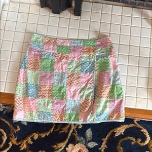 Vineyard Vines Patchwork  Mini Skirt - worn a bunch but‎ life left.